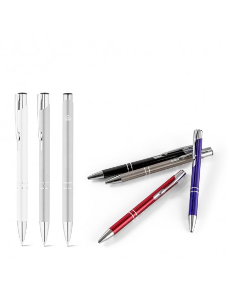 Den. Recycled aluminum ballpoint pen