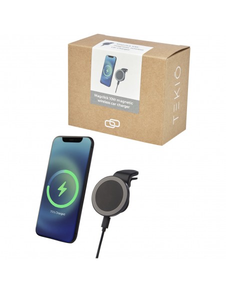Magclick 10W wireless magnetic car charger