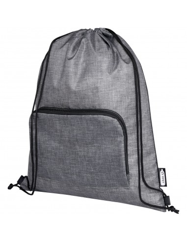 Ash recycled foldable drawstring bag 7L