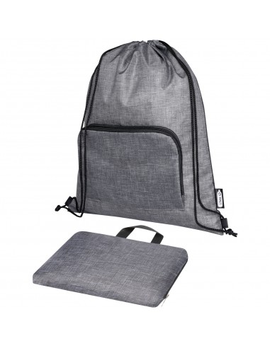 Ash recycled foldable drawstring bag 7L