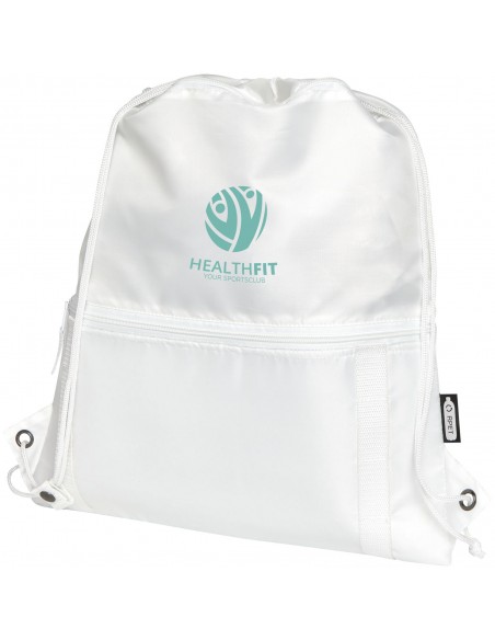 Adventure recycled insulated drawstring bag 9L