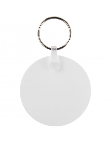 Tait circle-shaped recycled keychain
