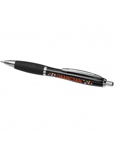 Curvy ballpoint pen with...