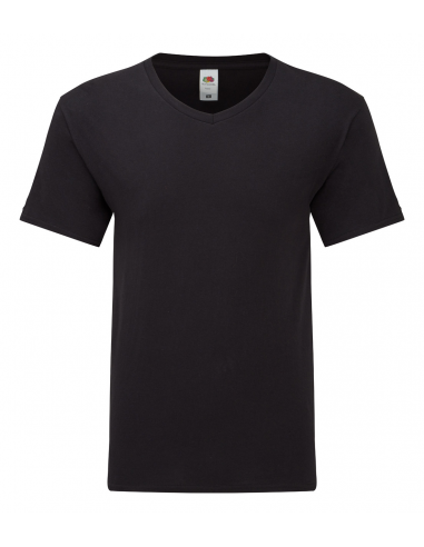 Marškinėliai su logotipu Iconic V-Neck