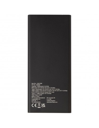 Hybrid 10.000mAh 22.5W aluminum PD...