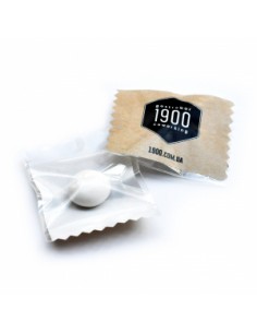 Mentos with logo