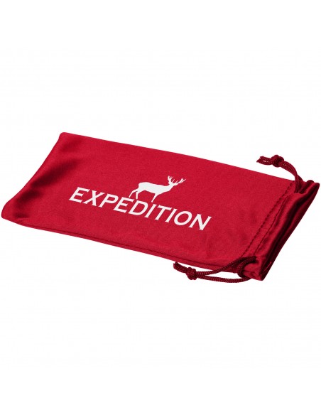 Clean microfibre pouch for sunglasses