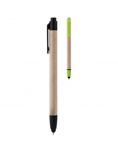 Planet recycled stylus ballpoint pen
