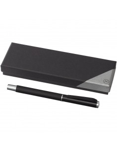 Pedova rollerball pen with leather barrel