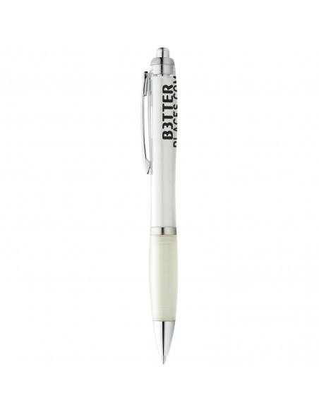 Nash ballpoint pen coloured barrel and grip