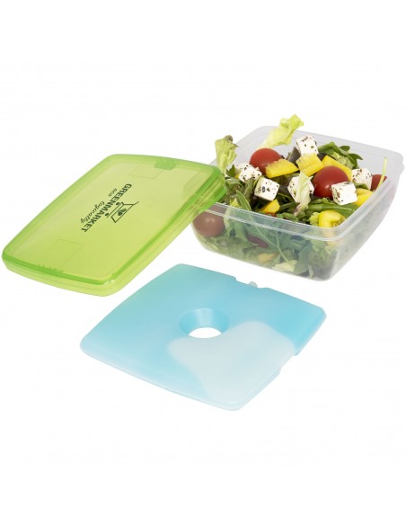Glace lunch box with ice pad