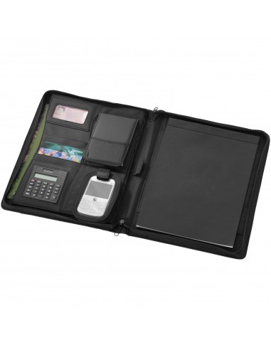 Wave A4 zippered portfolio