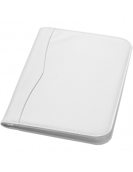 Ebony A4 zippered portfolio