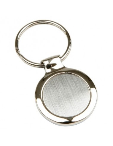 Metalinis raktų pakabukas Round Metalinis raktų pakabukas Round