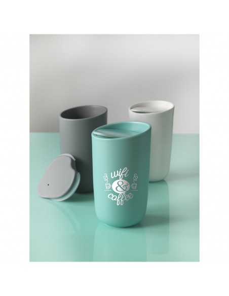 Mysa 410 ml double-walled ceramic tumbler