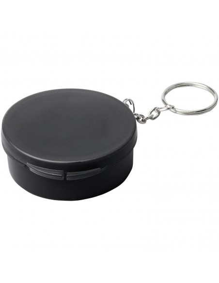 Rhine reusable silicone straw keychain