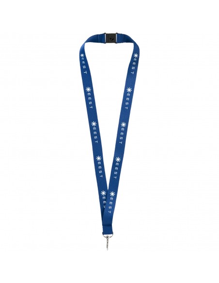 Lago lanyard with break-away closure