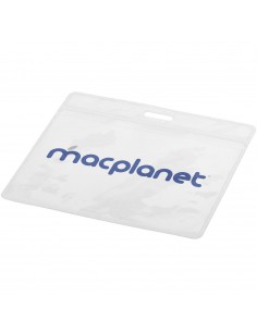 Serge transparent badge holder