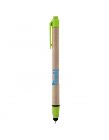 Planet recycled stylus ballpoint pen