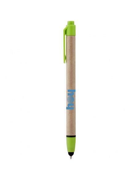 Planet recycled stylus ballpoint pen