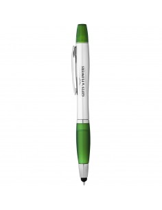 Nash stylus ballpoint pen and highlighter