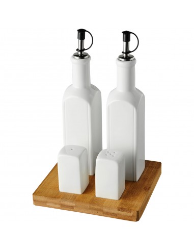 Mateo tabletop condiment set