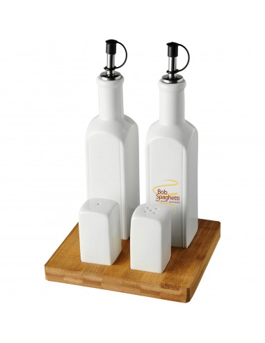 Mateo tabletop condiment set