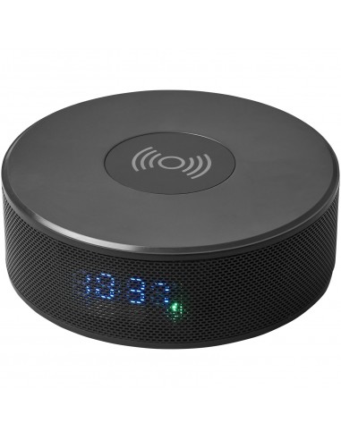 Circle wireless charging alarm clock speaker