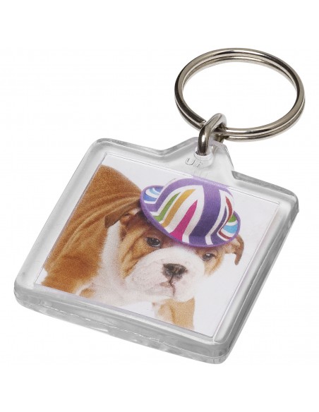 Vial U1 square keychain