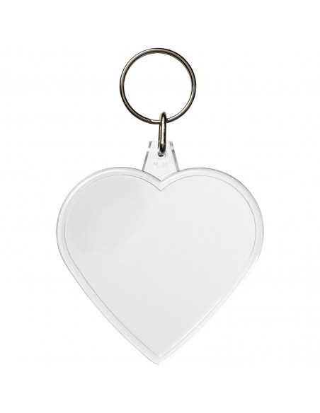 Combo heart-shaped keychain