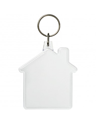 Combo house-shaped keychain