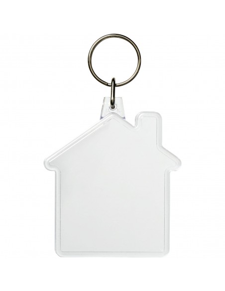 Combo house-shaped keychain