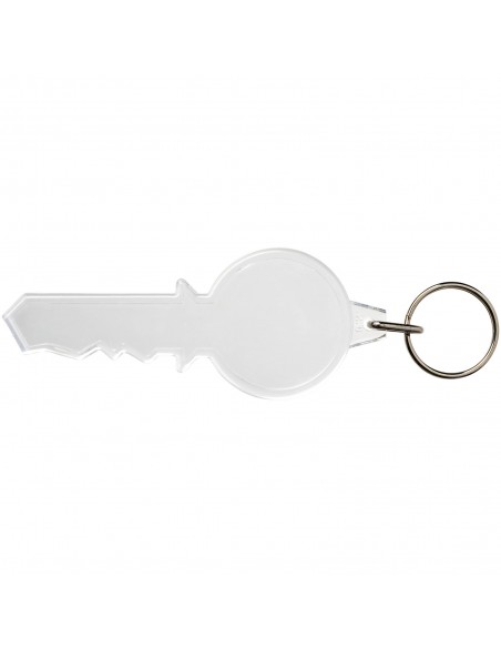 Combo key-shaped keychain