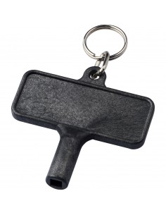 Largo plastic radiator key with keychain