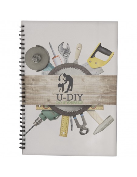 Desk-Mate wire-o A4 notebook PP cover Desk-Mate wire-o A4 notebook PP cover