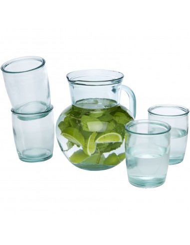 Terazza 5-piece recycled glass set