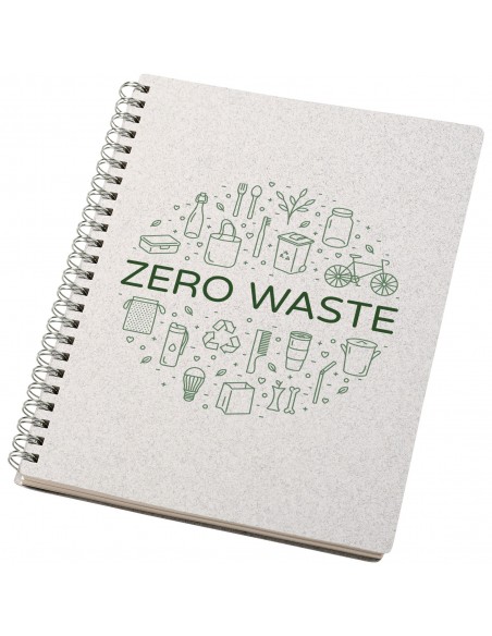 Bianco A5 size wire-o notebook