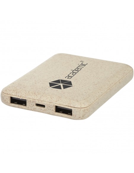 Asama 5000 mAh wheat straw power bank