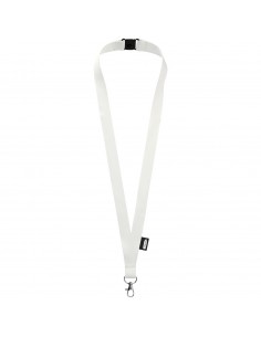 Tom recycled PET lanyard with breakaway closure