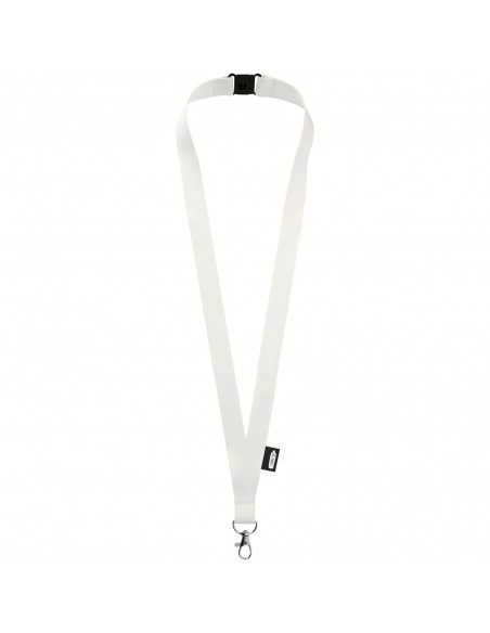 Tom recycled PET lanyard with breakaway closure