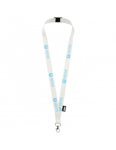 Tom recycled PET lanyard with breakaway closure