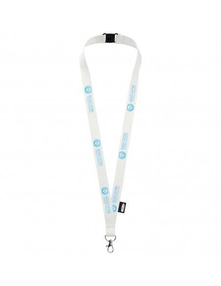 Tom recycled PET lanyard with breakaway closure