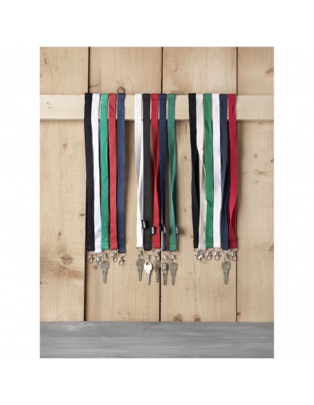 Tom recycled PET lanyard with breakaway closure