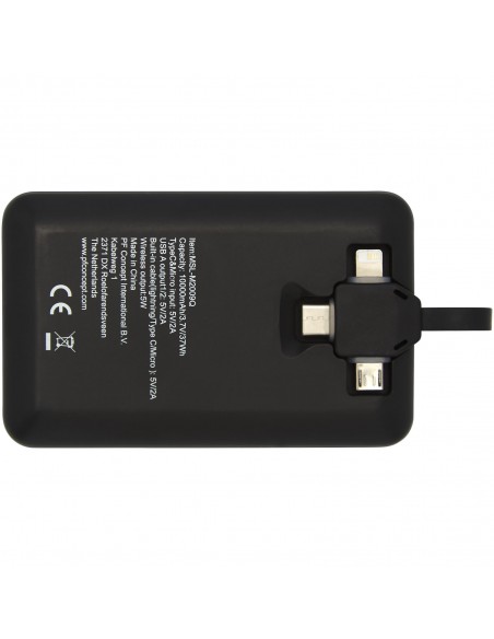 Kano 10.000 mAh wireless power bank with 3-in-1 cable
