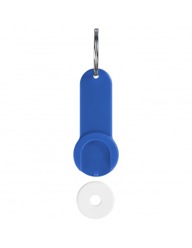 Shoppy coin holder keychain