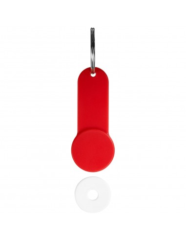 Shoppy coin holder keychain