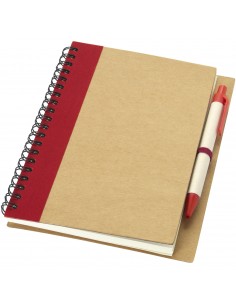 Priestly recycled notebook with pen