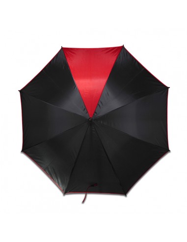Davos auto open umbrella, red/black