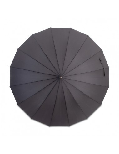 Thun 16 panel auto umbrella, black Thun 16 panel auto umbrella, black