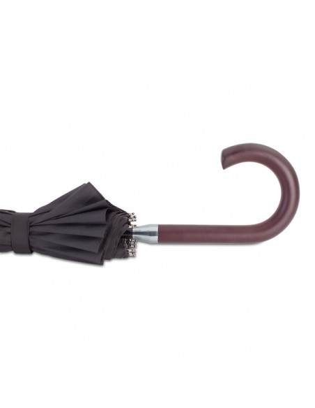 Thun 16 panel auto umbrella, black Thun 16 panel auto umbrella, black